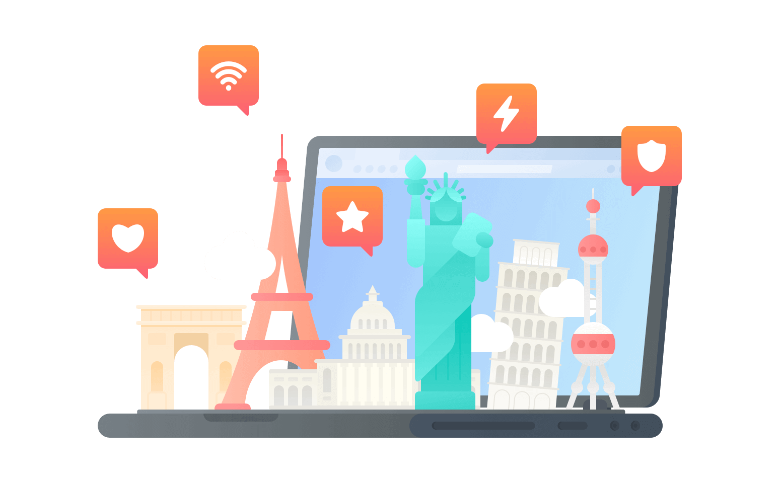 在巴拉圭连接到中国的软件 - 翻回VPN
